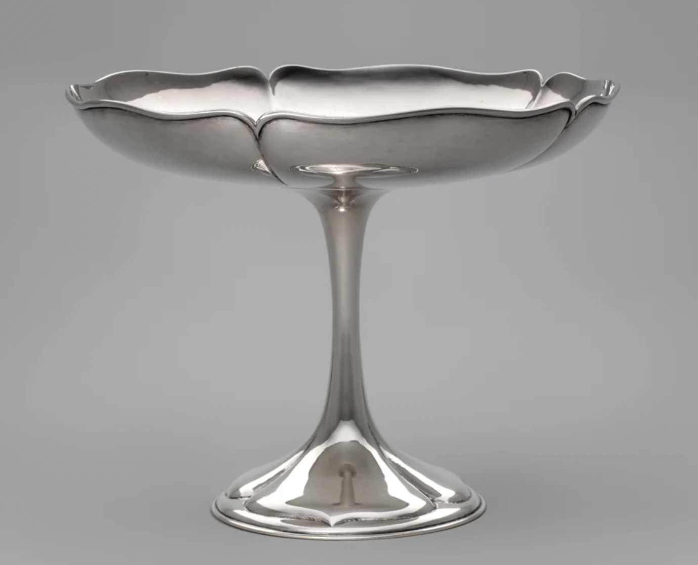 Kalo Sterling Silver Fluted compote early 20th century